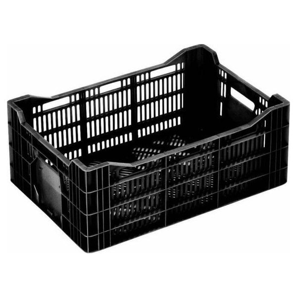 Vented Plastic Crate BPB-6424U