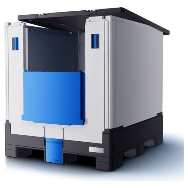 Folding Solid Bulk Container (IBC) BPB-H1210113FS