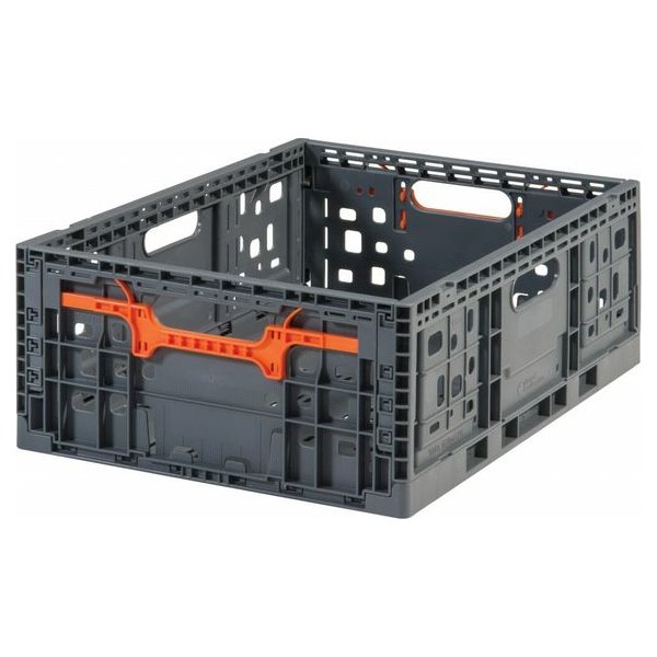 Folding Vented Plastic Crate BPB-P5519FV