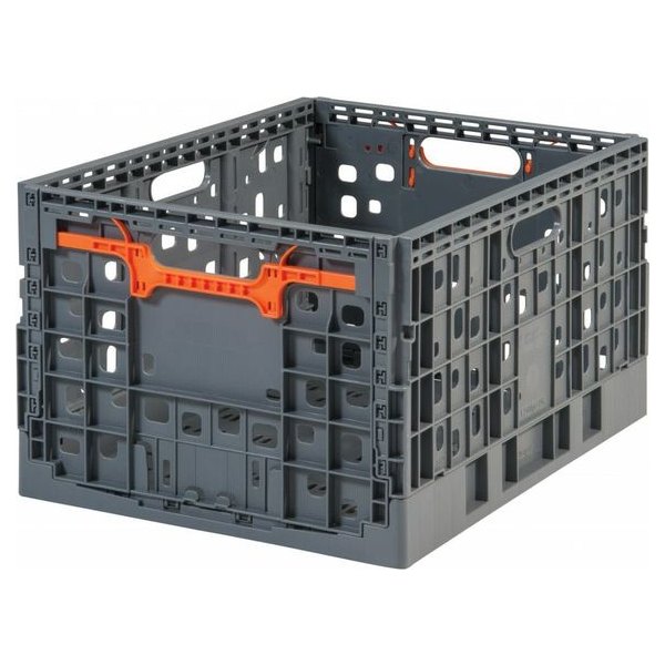 Folding Vented Plastic Crate BPB-P5528FV