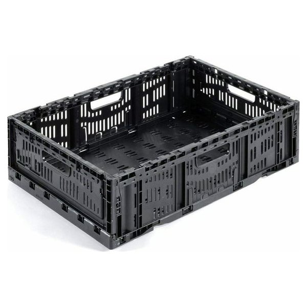 Folding Vented Plastic Crate BPB-P6416FV